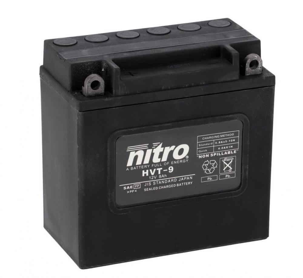 Nitro Hvt Sla Agm Gel Batterie V Ah A Einbaufertig