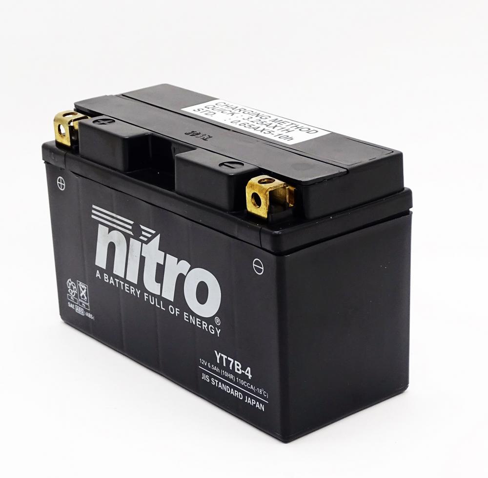 Nitro_NT7B_4___YT7B_SLA_GEL_AGM_Batterie_12V_65AH___Einbaufertig_YT7B_4_7231_2 Nitro NT7B-4 / YT7B-BS SLA GEL AGM Batterie 12V 6,5AH - Einbaufertig (YT7B-4)