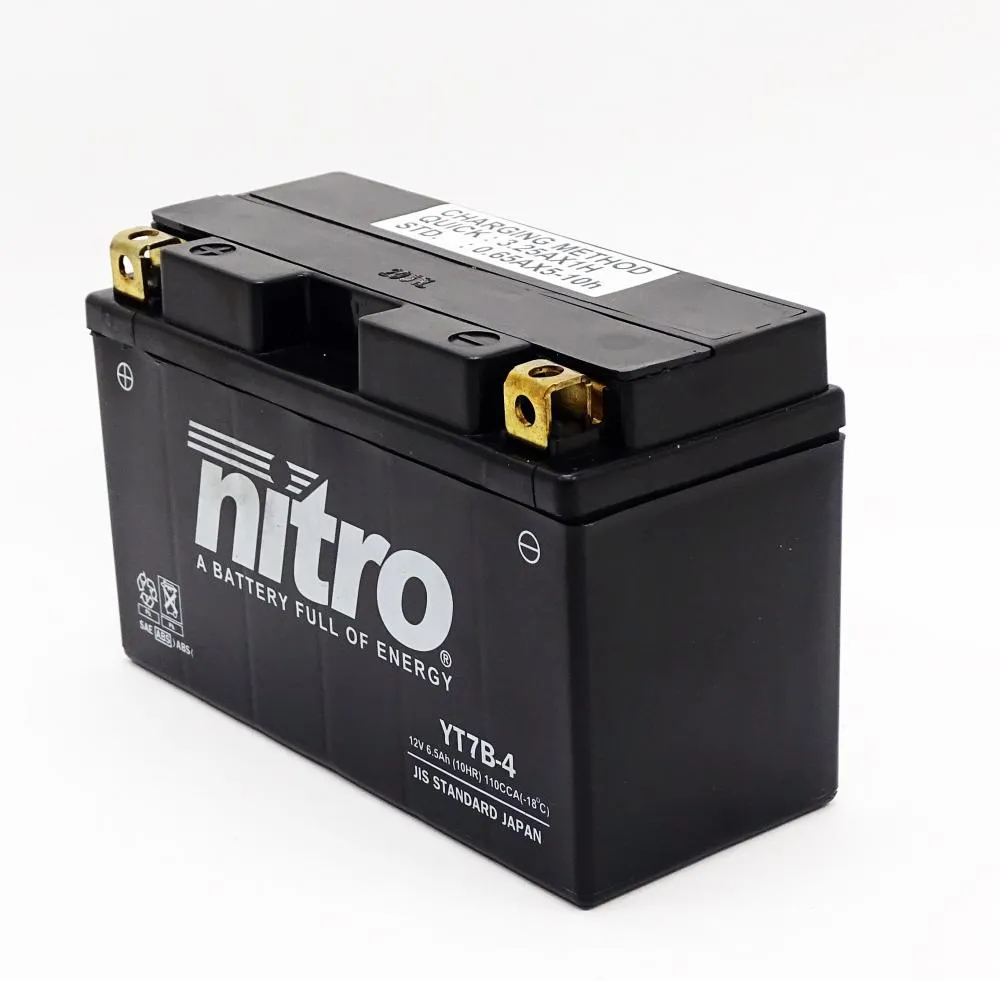 Nitro_NT7B_4___YT7B_SLA_GEL_AGM_Batterie_12V_65AH___Einbaufertig_YT7B_4_7231_2 Nitro NT7B-4 / YT7B-BS SLA GEL AGM Batterie 12V 6,5AH - Einbaufertig (YT7B-4)